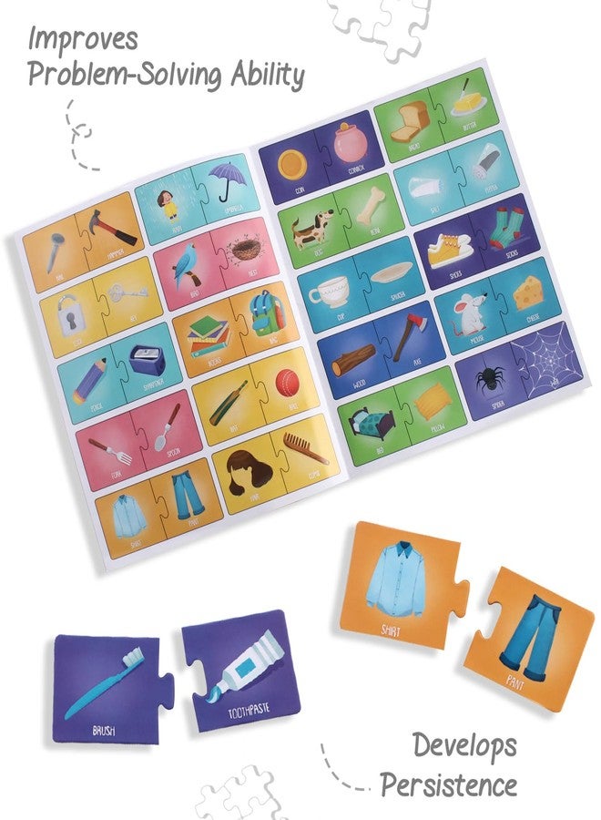 FIRSTCRY INTELLISKILLS أحجية الصور المقطوعة المميزة من فيرست كراي إنتليس سكيلز، 60 قطعة، للأطفال | طريقة ممتعة لتعلم القوافي | أحجية أرضية للأطفال | لعبة تعليمية | هدايا | معتمدة من BIS | 3 سنوات فما فوق - Image 5
